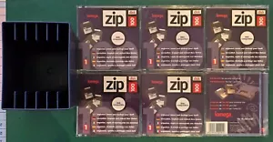IOMEGA Zip 100Mb Disk Jewel Case pack of 6 with Box - PC format ZIP100 - Bild 1 von 1