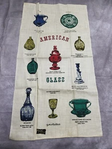 Tea Towel - American Glass ~17 x 31" - Picture 1 of 2