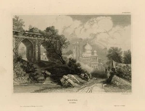P. Borniger Ansicht Monea Indien - Bild 1 von 2