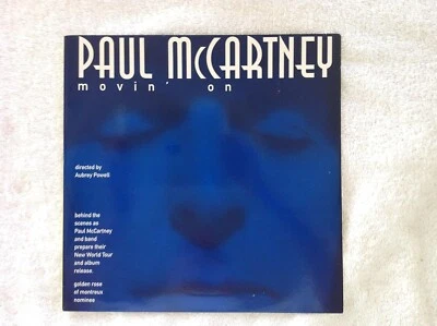 Music Laserdisc Paul McCartney Movin' On Live Songs Like new! - Image 1 of 2