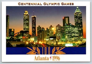 1996 Olympics Atlanta Georgia Postcard - Picture 1 of 2