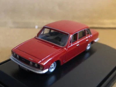 Oxford Die-cast OO Gauge 1:76th Scale 76TP002 Triumph 250 Signal Red - Free P+P - Image 1 of 4