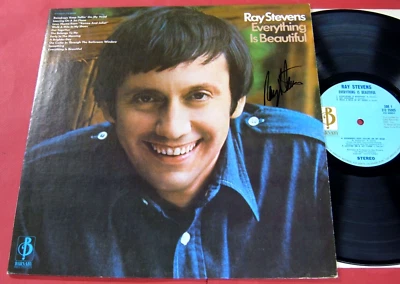 Ray Stevens "EVERYTHING IS BEAUTIFUL" 1970, Signed LP W/Provenance NM/VG+ - Image 1 of 4
