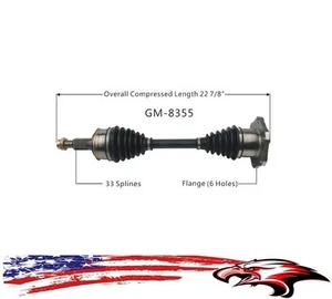 Front Axle Escalade Silverado Sierra 1500 Suburban Tahoe Yukon Check 2014-2016 - Picture 1 of 7