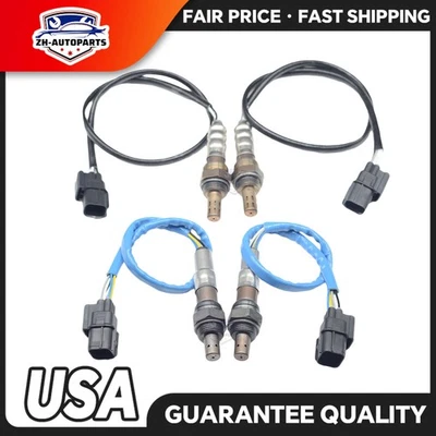 Conjunto (4) Sensor de Oxigênio O2 Upstream & Downstream Para 2007 2008 2009 Acura MDX V6 3.7L - Imagem 1 de 4