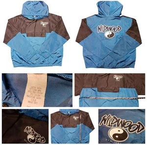Vintage 1996 Street Wear Yin-Yang Jacket 2XL 3XL 1 Size Windbreaker Wildwood NJ - Picture 1 of 8