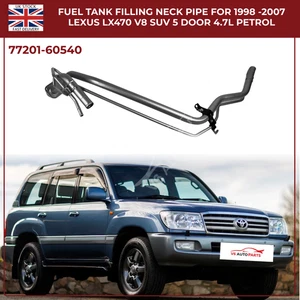 Kraftstoffeinfüllstutzen Rohr für 1998 bis 2007 Toyota LandCruiser 100 Amazon 4,5L Benzin - Bild 1 von 15