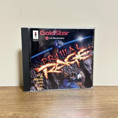 Primal Rage (Panasonic 3DO, 1994) Video Game Complete CIB - CLEAN TESTED WORKS - Image 1 of 4