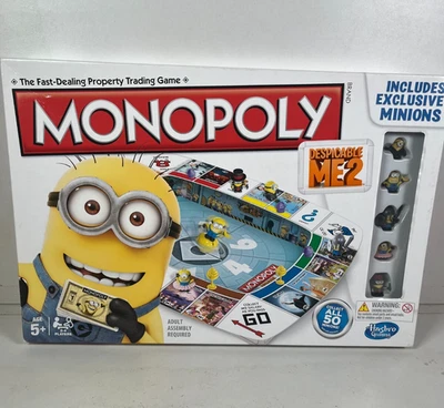 Monopoly Despicable Me 2 Board Game by Hasbro - 2018 - Image 1 of 4