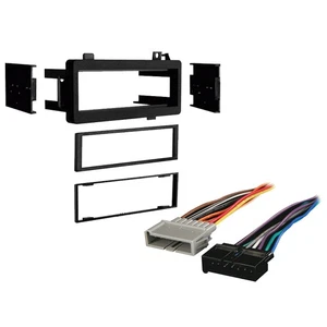Fits Dodge Aries 1984-1989 Single DIN Stereo Harness Radio Install Dash Kit - Picture 1 of 3