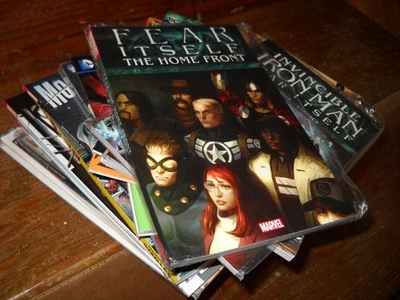 23 Marvel DC Indy графические романы страх сам Железный человек Человек-паук TPB лот #393 - Изображение 1 из 4