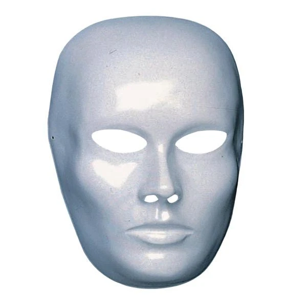MASCHERA VISO MEDIO BIANCO - Immagine 1 di 1