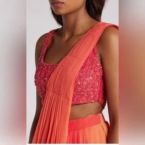 SANI Hand Beaded and Embroidered Blouse to pair with a saree NWT - Picture 1 of 8