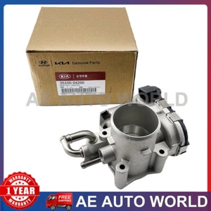 3510004200 For HYUNDAI i10 i20 PICANTO KIA RIO 1.0L 1.2L 1.25L Throttle Body New - Picture 1 of 7