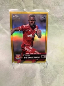 2023 Topps Chrome Steven Serwada True Gold Rookie /50 RC New York Red Bulls - Bild 1 von 1