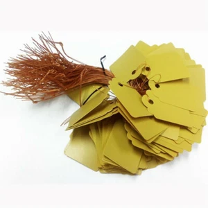 100 Pcs Plant Marker Labels Strip Line Hanging Tags Flexible Plastic AUSTRALIA - Picture 1 of 1