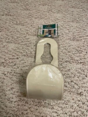 White plastic Hose hanger by Garden Reenery, the home planter - Image 1 of 2