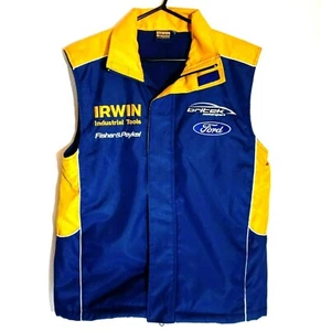 Irwin Racing V8 Supercars FORD Embroidered Vest Size S Sleeveless Fleecy Lined. - Bild 1 von 12