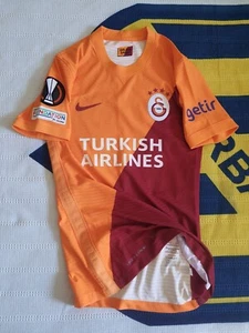 21-22 Galatasaray Match Worn Shirt " Kilinc " Samsunspor Sivasspor Europa League - Picture 1 of 8