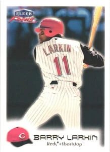 2000 Fleer Focus #186 Barry Larkin Cincinnati Reds Baseballkarte - Bild 1 von 2