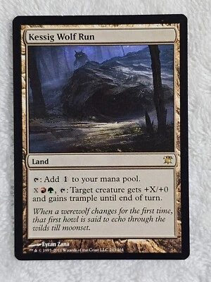 MTG Kessig Wolf Run - Innistrad (ISD) #243 Magic Gathering Card Rare Near Mint - Image 1 of 4