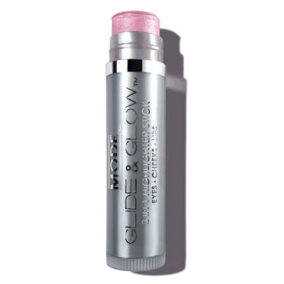MODE Glide & Glow 3 in 1 Highlighter Makeup Color Stick YOUNG LOVE Frosty Pink - Image 1 of 4
