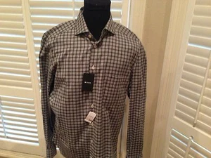 $795 Kiton Dress Sport Shirt 100% Cotton hand made in Italy - Picture 1 of 8