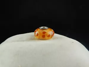 VINTAGE CIONDOLO CHARM TROLLBEADS VETRO DANISH COPENHAGEN DESIGN PRE 2000 #5 - Foto 1 di 5
