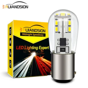 BA15D LED Lampadina Indicatore Moto Luce 1142 Lampada di Segnale24V Bianco/Caldo - Imagen 1 de 10