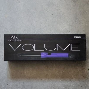 SHE by Beyond the Beauty 25mm Tourmaline Ceramic Hair Curler Purple - Picture 1 of 3