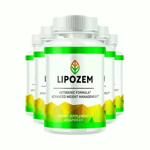 5-Pack Lipozem – Advanced Support for Weight Loss and Gut Health - 300 Capsules - Picture 1 of 5