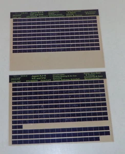 Microfiche Parts Catalog / Spare Parts List Jaguar XJS H.E & V12 Stand 06/1987 - Picture 1 of 1