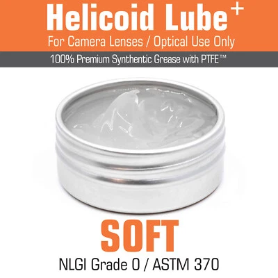 Camera Lens Grease Focus Helicoid Repair -SOFT- 5ml/15ml MADE IN UK - Image 1 of 2