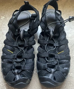 Keen Whisper Outdoor  Hiking Sandal Waterproof Women's Size 11 1018227 Black - Picture 1 of 8