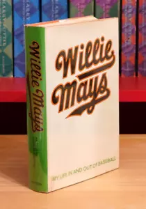Willie Mays, Early Biography, 1966 Dutton 1st Edition HCDJ 1st Printing, VG/VG - Imagen 1 de 8