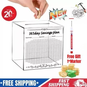 10k Savings Challenge Smash Box für Geldsparer, digitales unzerbrechliches Sparschwein - Bild 1 von 8