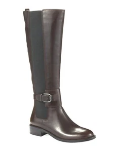 VIA SPIGA BUFU T.MORO braune kniehohe Reitstiefel Lederschuhe 9,5 - Bild 1 von 12