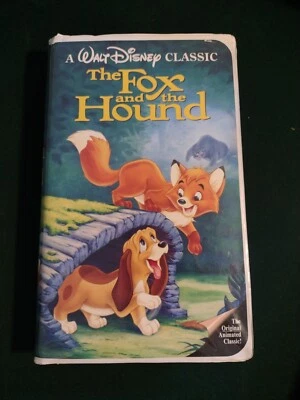 The Fox and the Hound (VHS 1994 Clamshell) Walt Disney #2041 Black Diamond Ed. - Image 1 of 4