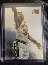 Patrick Ewing 1995-96 Fleer Metal Basketball Steel Tower #3 New York Knicks NBA