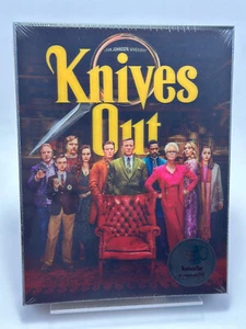 Brand New! Knives Out KIMCHIDVD Lenticular 4K UHD + Blu-ray Debossed STEELBOOK - Imagen 1 de 7