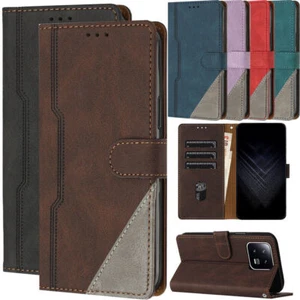 Splice Leather Wallet Cover Case For ZTE Blade A53 A73 A54 A35 A55 A75 V60 A34 - Picture 1 of 19