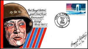 Scott 3862 - 37 Cents WWII Memorial Bernard Goldberg Hand Painted FDC 20/30 - Picture 1 of 2