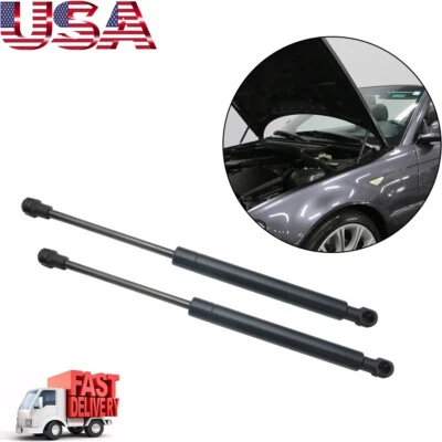 2pcs Bonnet Gas Struts Support Spring Rods For BMW 325i 330i E46 - Image 1 of 4