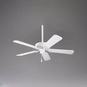 Progress Lighting P2500-30 42" White Ceiling Fan AirPro Builder Collection ~New - Picture 1 of 4
