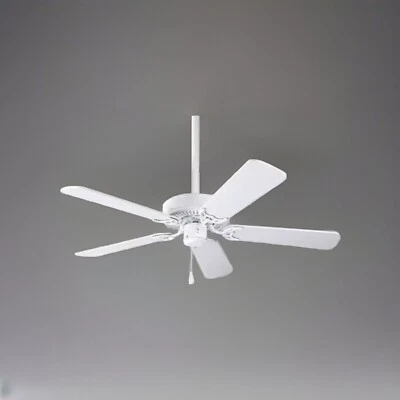 Progress Lighting P2500-30 42" White Ceiling Fan AirPro Builder Collection ~New - Image 1 of 4