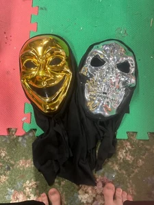 2 chrome masks - Picture 1 of 2