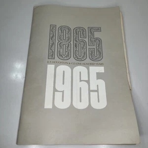 1965 E.F. Houghton & Co 100 YEAR ANNIVERSARY BOOK famous front page headlines - Picture 1 of 24