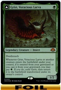 1x - Grist, Voracious Larva - FOIL - Modern Horizons 3 - NM MTG - Picture 1 of 1