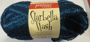 1 madeja hilos Premier - Starbella Flash 3,5 oz 33 yardas - Pavo real #16-12 - #6 - Imagen 1 de 7