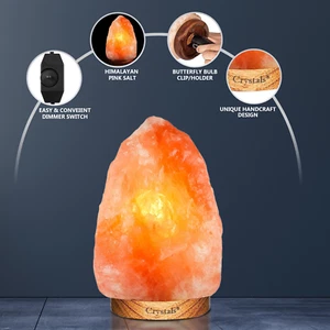 Himalayan Salt Lamp 5-7 KG 100% Original Crystal Rock Salt Lamp NATURAL HEALING - Picture 1 of 15